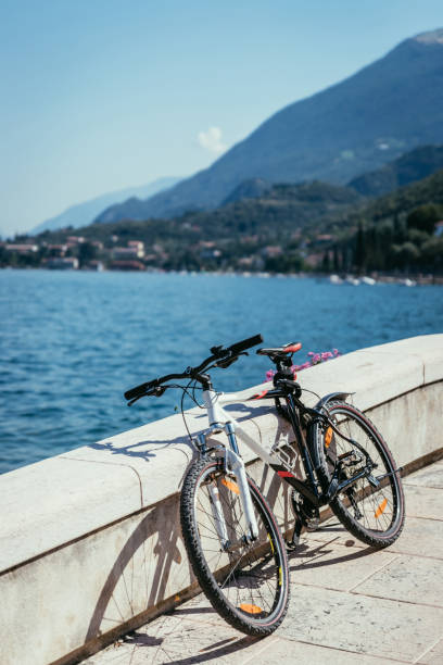 istock Mountain biking at lake garda, Italy 1150509100