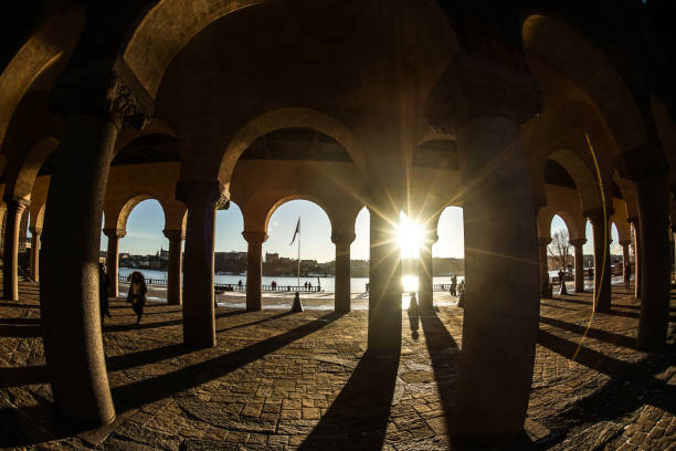 istock Of Stockholm City Hall courtyard (Sweden) 1150510057