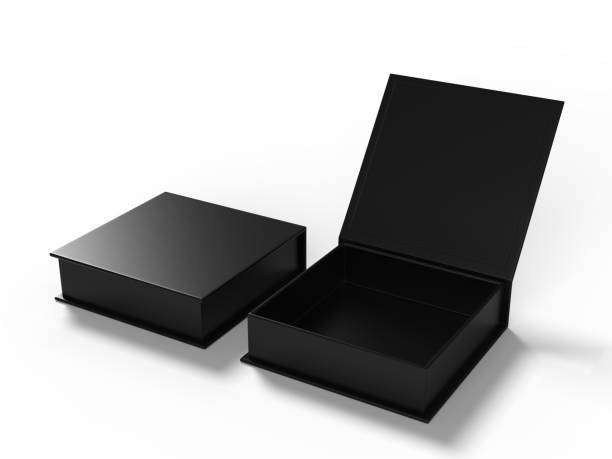 istock White blank hard cardboard gift or mailer box mock up template, 3d illustration. 1150510479