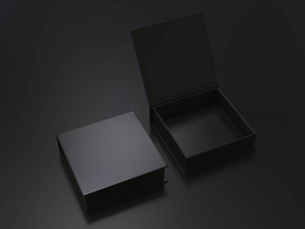 istock White blank hard cardboard gift or mailer box mock up template, 3d illustration. 1150510498
