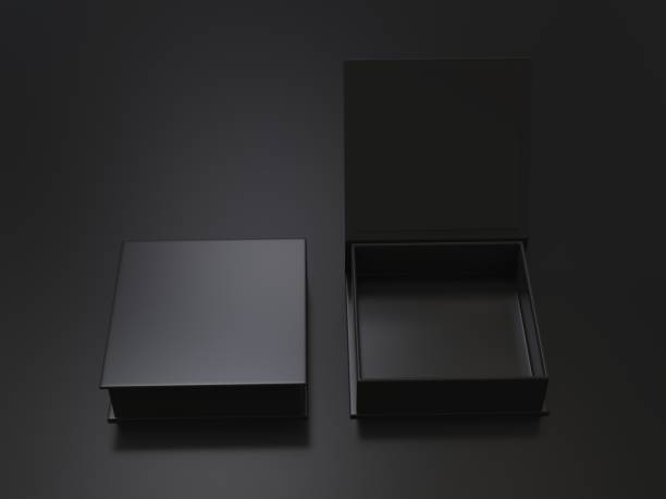 istock White blank hard cardboard gift or mailer box mock up template, 3d illustration. 1150510501