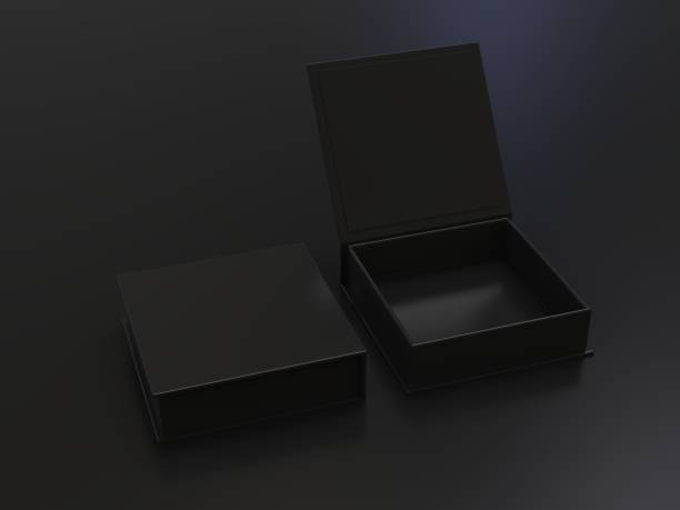 istock White blank hard cardboard gift or mailer box mock up template, 3d illustration. 1150510561