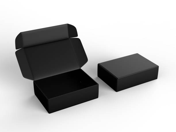 istock White blank hard cardboard gift or mailer box mock up template, 3d illustration. 1150511510