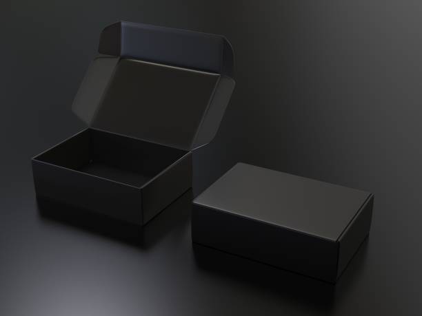 istock White blank hard cardboard gift or mailer box mock up template, 3d illustration. 1150511512