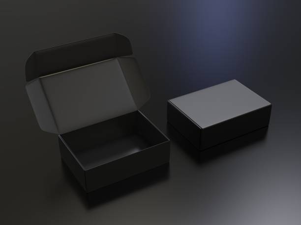 istock White blank hard cardboard gift or mailer box mock up template, 3d illustration. 1150511768
