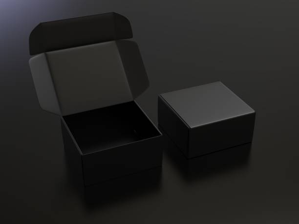 istock White blank hard cardboard gift or mailer box mock up template, 3d illustration. 1150511847