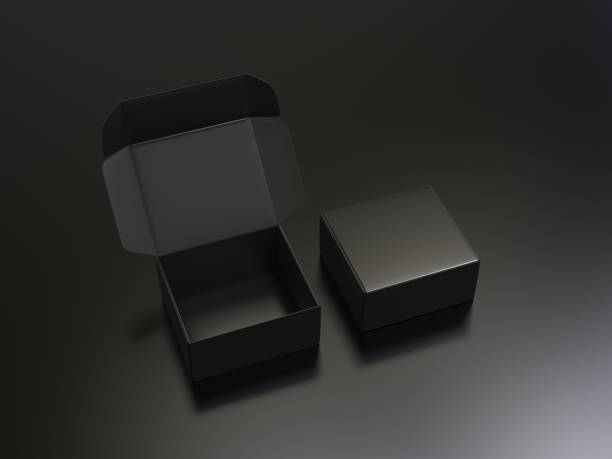 istock White blank hard cardboard gift or mailer box mock up template, 3d illustration. 1150511858