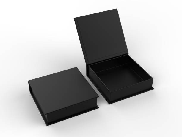 istock White blank hard cardboard gift or mailer box mock up template, 3d illustration. 1150511862