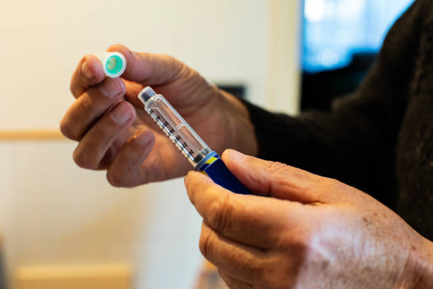 istock Senior doing insulin for diabetes 1150512867