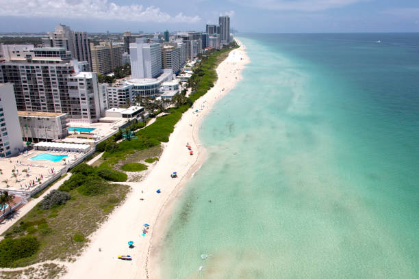 istock Aerial view South Beach Florida 1150515625