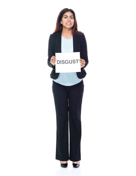 istock Businesswoman is disgusted 1150516496
