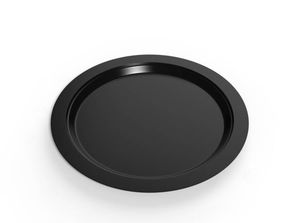 istock Blank Promotional Party Plate. 3d render illustration. 1150518471