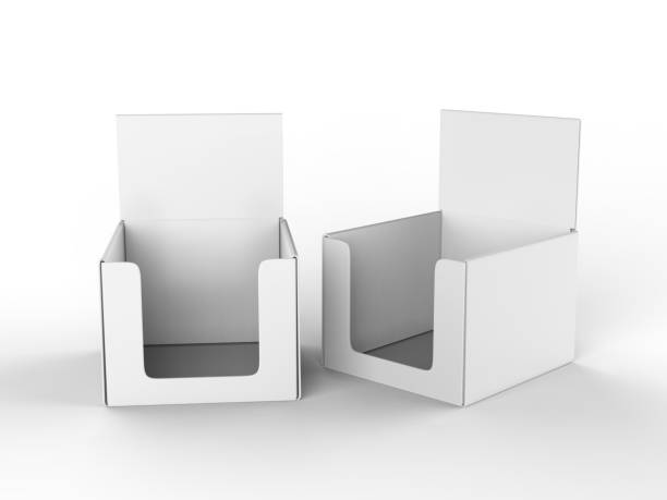 istock Blank counter top product display for mock up and branding. 3d render illustration. 1150519117