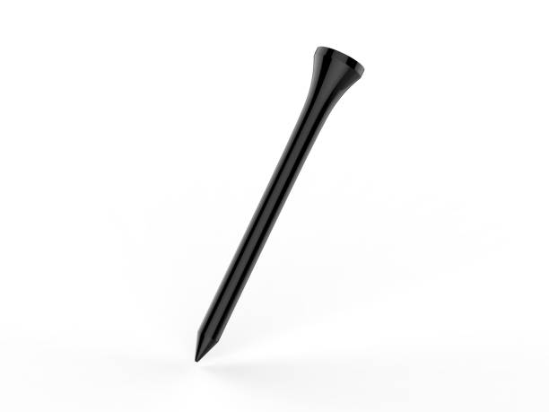 istock Blank Promotional Plastic Golf Bulk Tee for branding. 3d render illustration. 1150520490