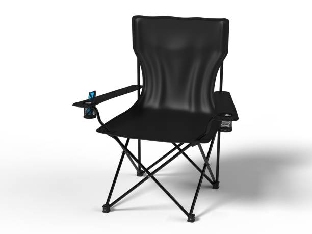 istock Blank Folding Camping Chair For Branding. 3d render illustration. 1150521018