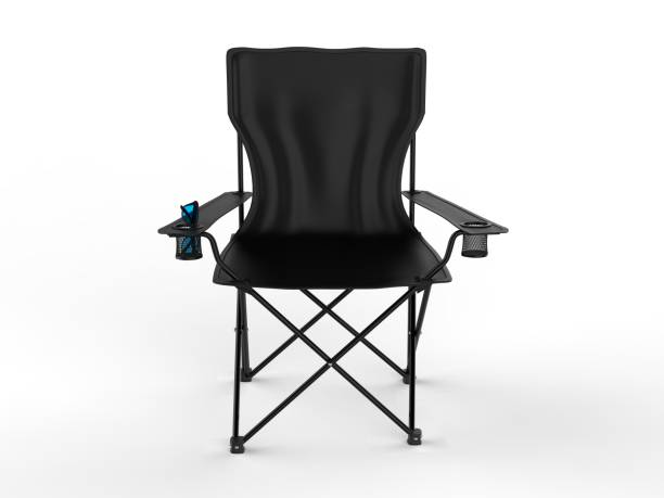 istock Blank Folding Camping Chair For Branding. 3d render illustration. 1150521036