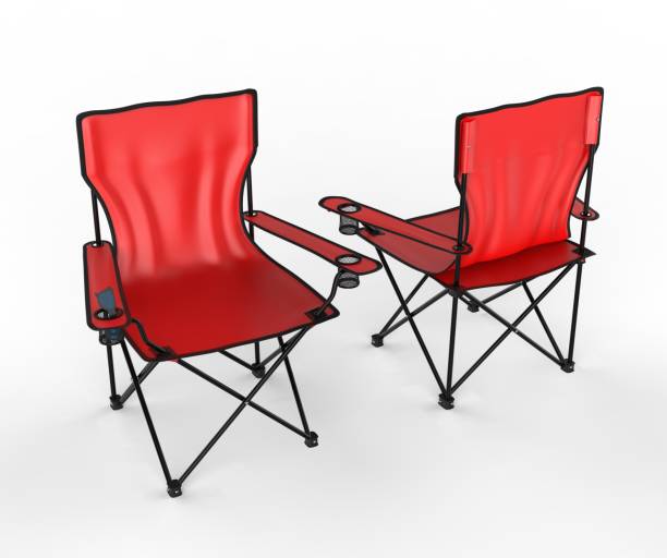 istock Blank Folding Camping Chair For Branding. 3d render illustration. 1150521054