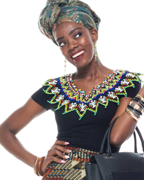 istock Profile view of African female 1150521083