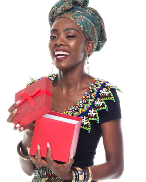 istock Profile view of African female 1150521255