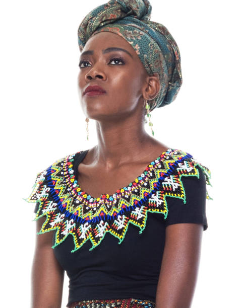 istock Profile view of African female 1150521360