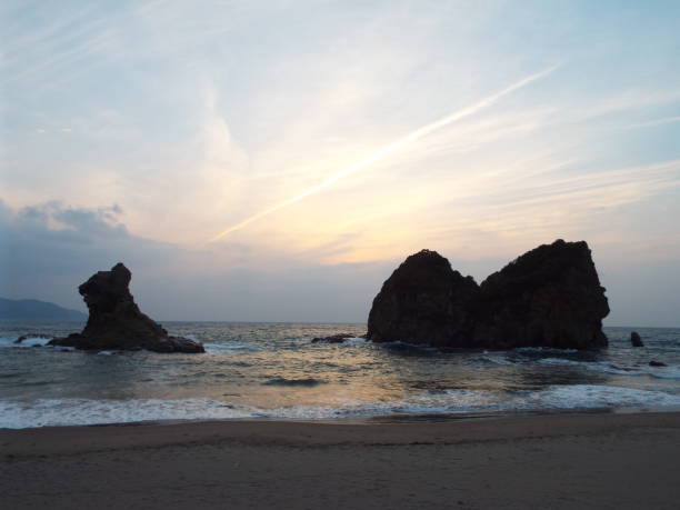 istock Kyushu Miyazaki Nichinan Ume seaside drone 1150521682