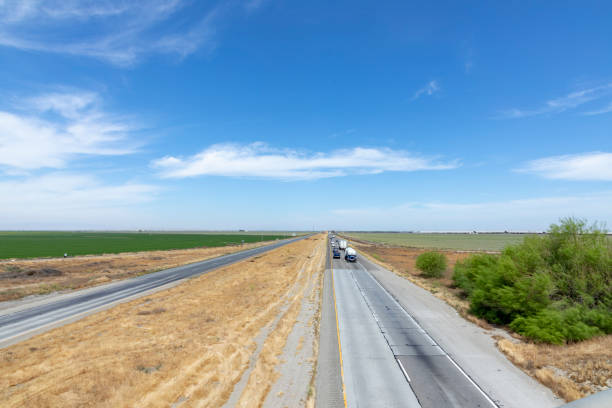 view to highway no 101 in California