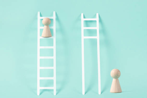 Ladder of Competition Ladder of Competition imbalance photos stock pictures, royalty-free photos & images