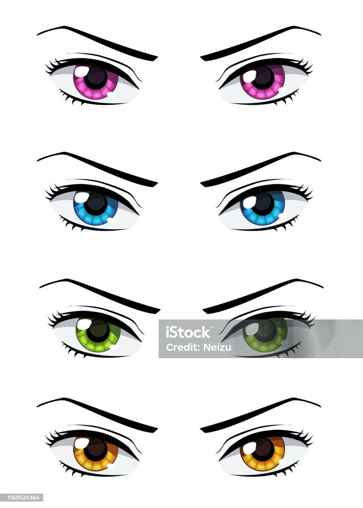 Ilustración de Conjunto De Ojos Estilo Anime y más Vectores Libres de Derechos de Arte - Arte, Azul, Belleza - iStock Ilustración de Conjunto De Ojos Estilo Anime y más Vectores Libres de Derechos de Arte - Arte, Azul, Belleza - iStock