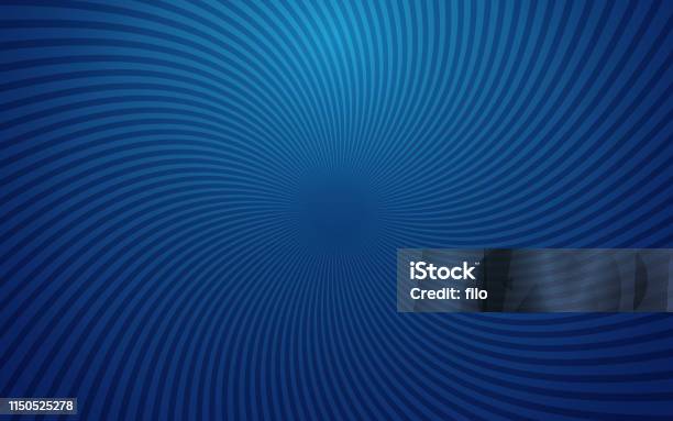 Blue Swirl Abstract Background Stock Illustration - Download Image Now - Backgrounds, Blue Background, Blue