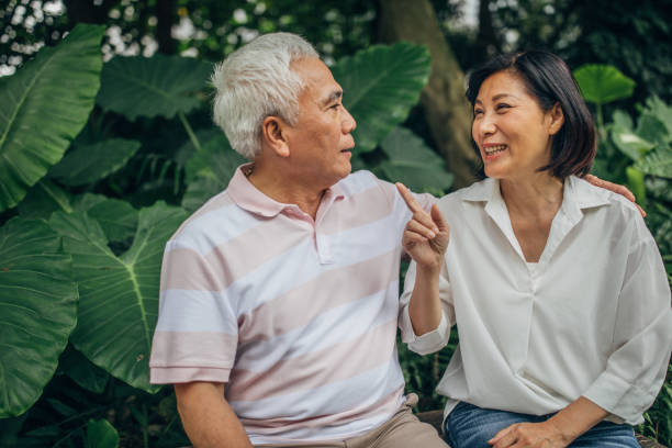 istock Couple in park 1150526089