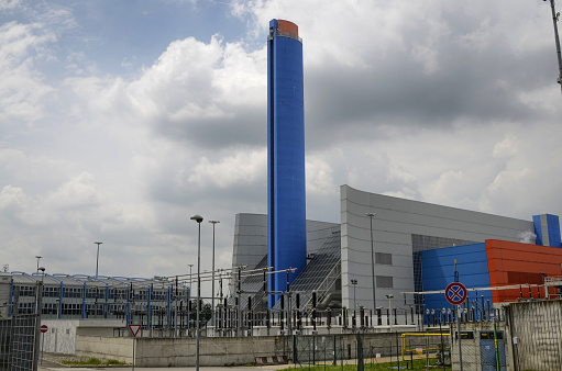 German contemporary industrial architecture -  Coal Mine industrial complex in Essen