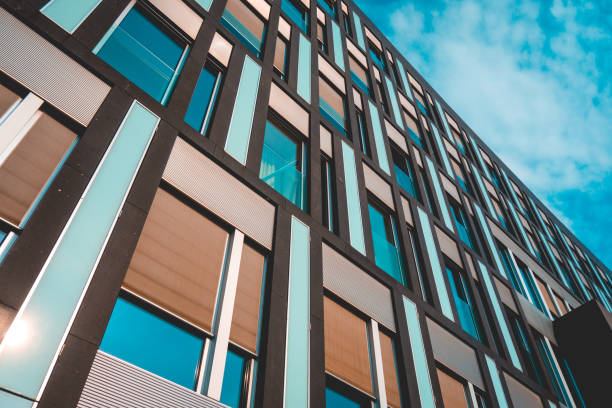 istock colorful finance house from the low angle view 1150527863