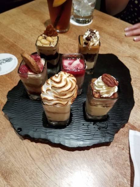 istock Dessert Selection in Shot Glasses 1150528265