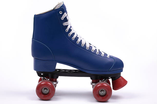 Quad skate, isolated stock photo