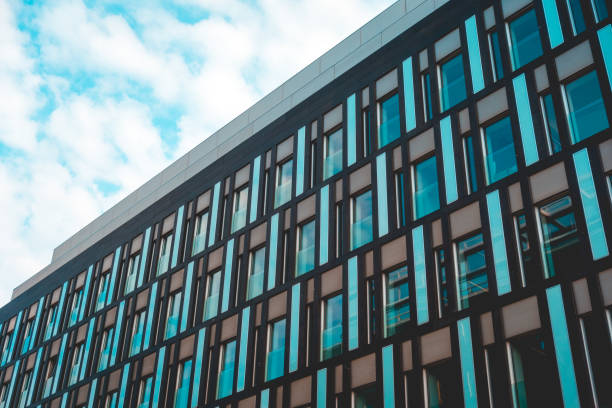 istock modern finance building with small windows 1150530790