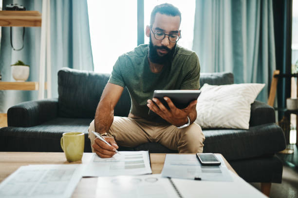 istock Balancing the home books 1150533051