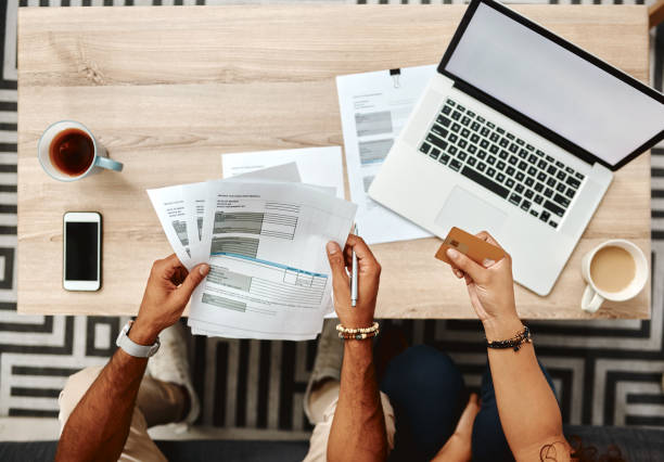istock Putting their financial matters on the table 1150533168