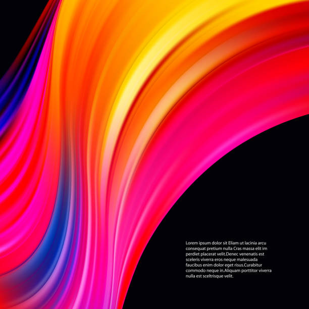 istock Modern colorful flow poster. Wave Liquid shape color background. Art design for your design project. Vector illustration 1150533251