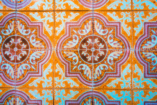 istock orange and purple mosaik facade 1150535585