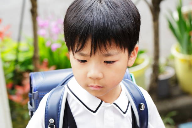 istock Portrait of elementary school boy 1150536251