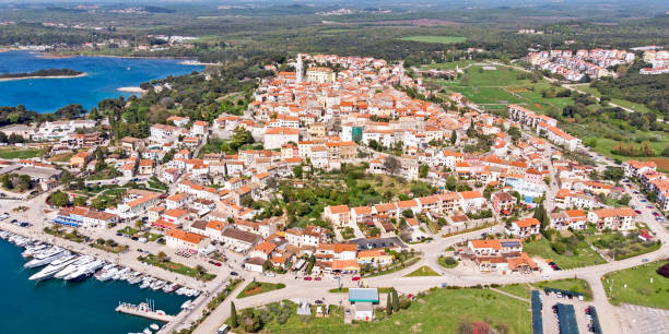 istock Aerial view  Vrsar town, Istrai, Croatia 1150541532