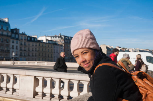 istock Woman in Paris 1150546535