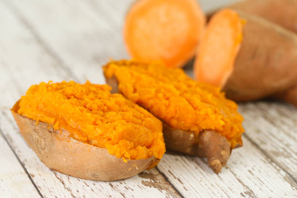 baked sweet potatoes