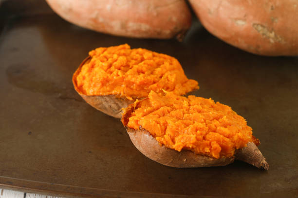 istock baked sweet potatoes 1150551435