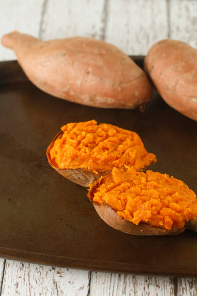 istock baked sweet potatoes 1150551807