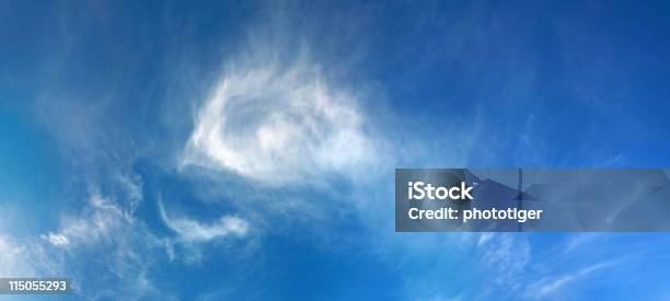 Blue Sky With Clouds High Resolution Xxxl Stock Photo - Download Image Now