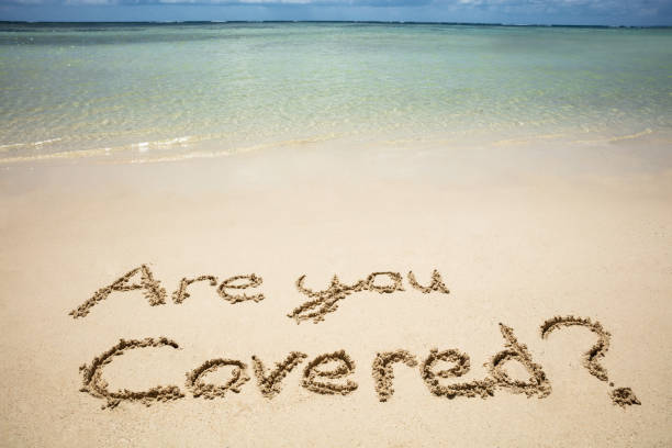istock Are You Covered Question On The Beach 1150556660