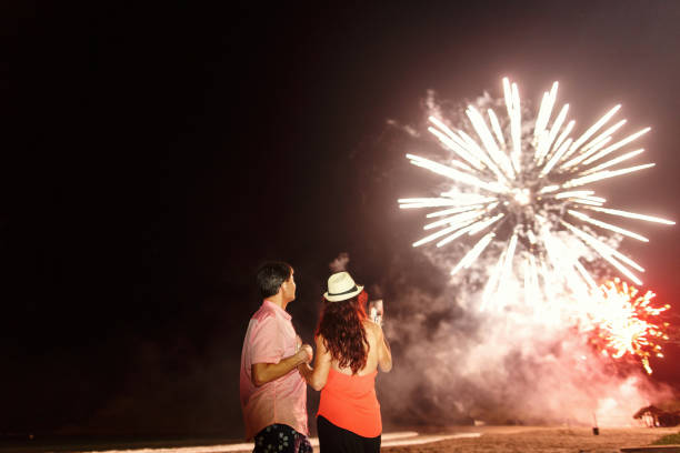istock The party ended with spectacular fireworks 1150556711