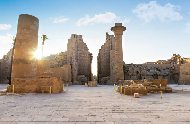 istock Ruined Karnak temple 1150558526