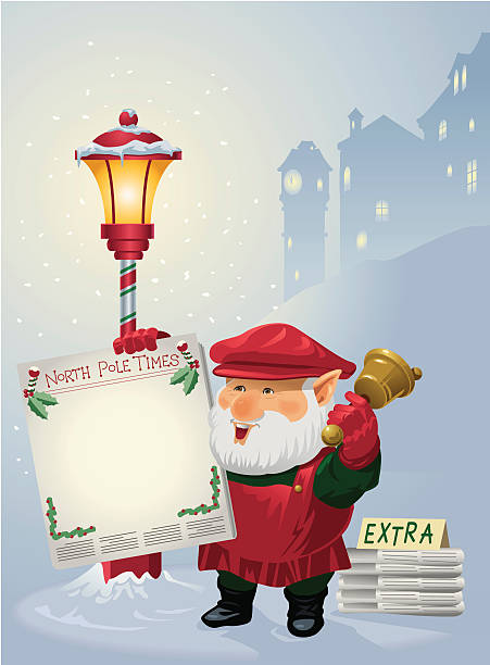 Elf Holding Blank Newspaper by Snowy Lamp Post Vector art of an elf proclaiming breaking holiday news...newspaper has blank area for your custom message. All elements - background,village lamp, etc. - are conveniently grouped and layered.

Related images:
[url=http://www.istockphoto.com/file_search.php?action=file&lightboxID=3120367] [img]http://i603.photobucket.com/albums/tt115/andersonanderson/LightboxChristmas.jpg[/img] [/url]

[url=http://www.istockphoto.com/file_search.php?action=file&lightboxID=6051176] [img]http://i603.photobucket.com/albums/tt115/andersonanderson/LightboxCartoonPeople.jpg[/img] [/url]
 town criers stock illustrations